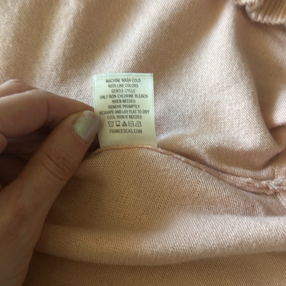 PINK RUFFLE CARDIGAN - Picture 6 of 6